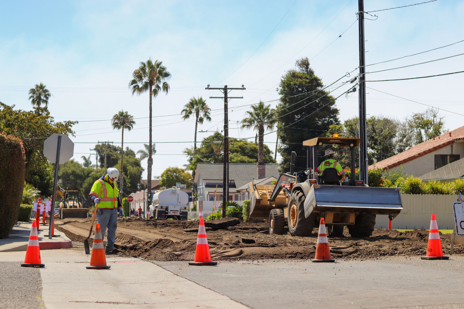 Roads get dirty before repaving